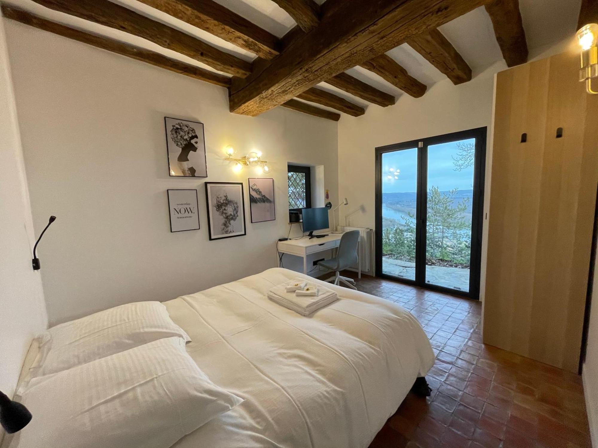 Le Paradis De Lucile, 2 Chambres Dans Maison De Charme, Giverny 10 Mn La Roche-Guyon Exteriör bild